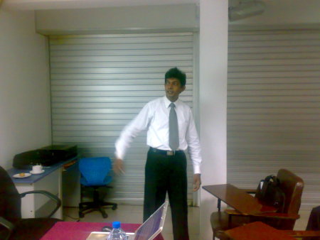 Kamal at CSSL Presentation